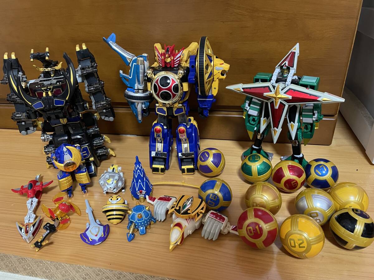 DX 超合金忍風戦隊ハリケンジャー旋風神轟雷神天空神まとめ売り