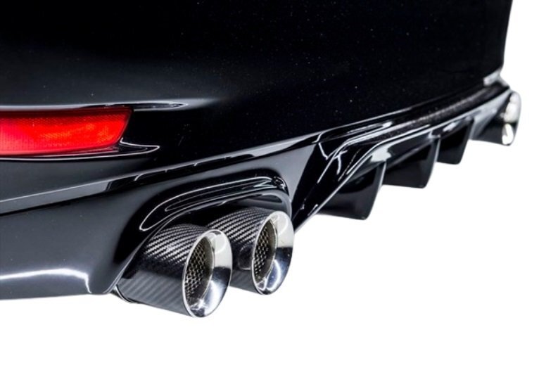 【AIMGAIN】 純VIP SPORT LEXUS レクサス 10系 GS 后期 GS350 GS250 リアアンダーディフューザー Type2 FRP 2015.11- エイムゲイン エアロ