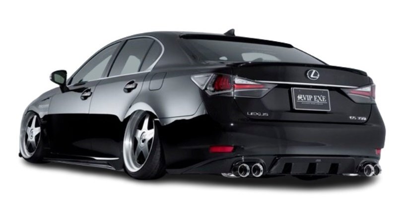 【AIMGAIN】 純VIP SPORT LEXUS レクサス 10系 GS 后期 GS350 GS250 リアアンダーディフューザー Type2 FRP 2015.11- エイムゲイン エアロ
