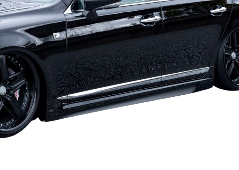 【AIMGAIN】 純VIP EXE LEXUS レクサス 40系 LS 后期 LS460 LS600h F-SPORT サイドステップ 2012.10-2017.10 エイムゲイン サイド エアロ
