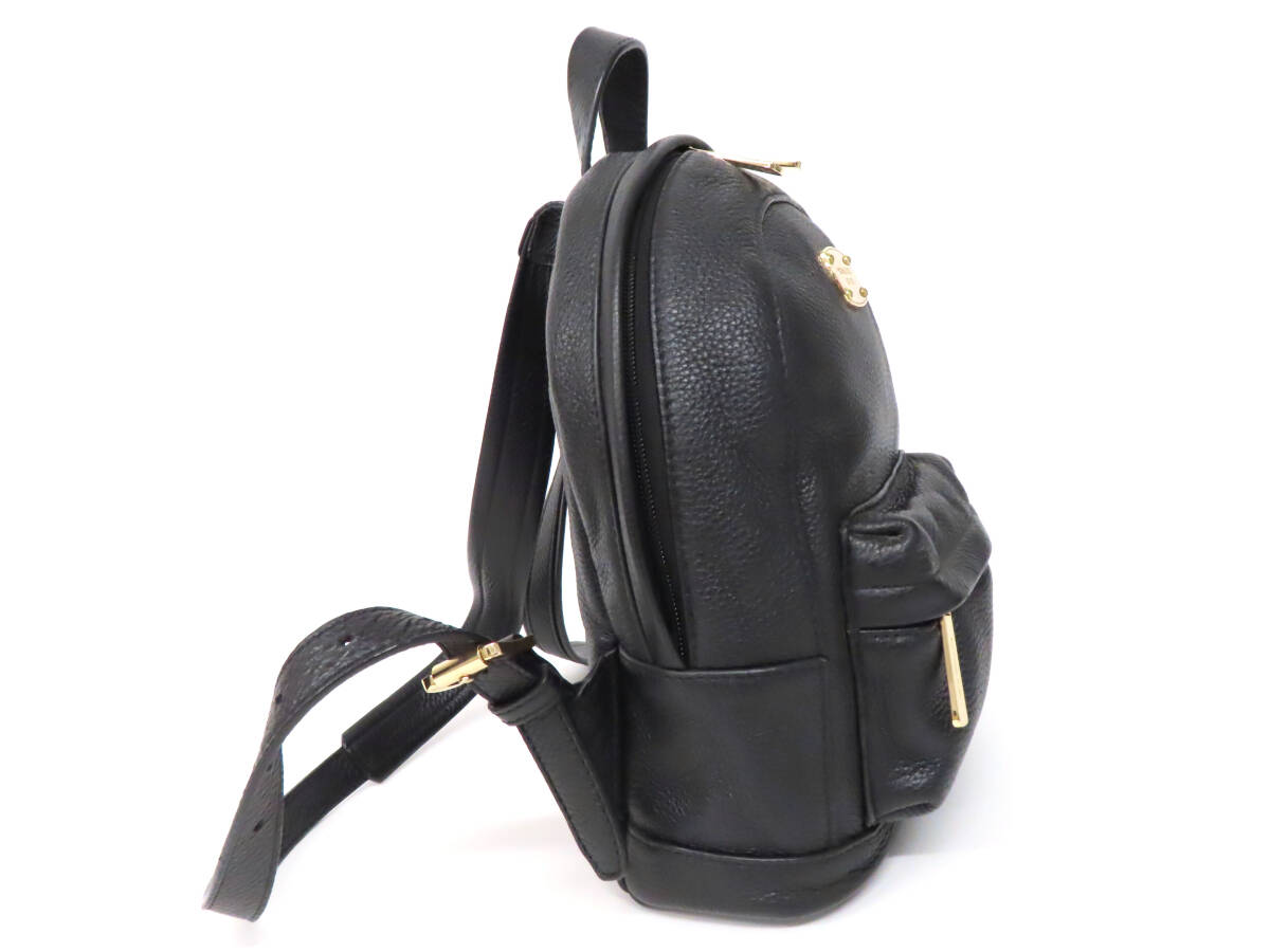 美品】マイケルコース ミニリュック 革 黒|ファッション 美品】マイケルコース ミニリュック 革 黒|ファッション