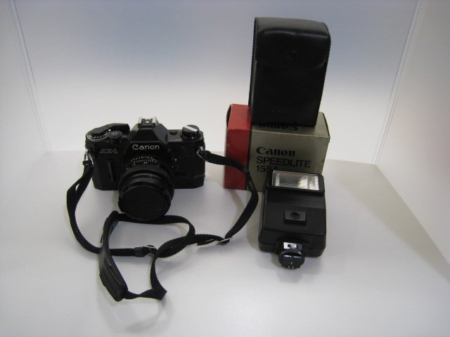 ★キャノン Canon AE-1 フィルムカメラ CANON LENS FD 50mm 1:1.8 動作未確認 ジャンク【中古】 dgs2970