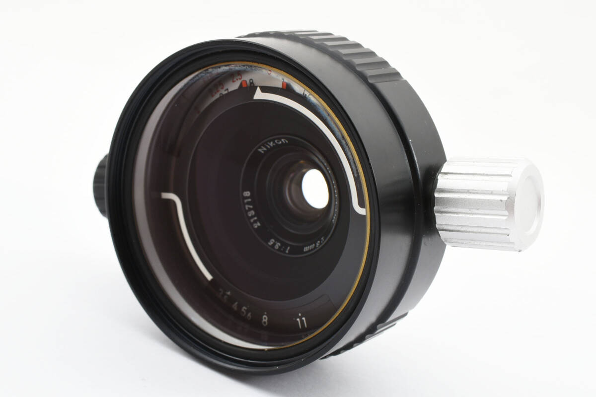 美品 NIKON UW-Nikkor 28mm f/3.5 Nikonos IV V 用 ニコン ニコノス 水中カメラ レンズ 853