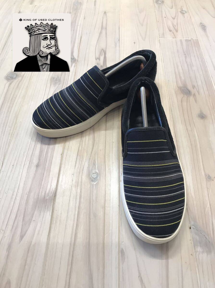 UNITED NUDE ユナイテッドヌード スリッポン 27cm デザイナーズ ブラック ユーズド 古着