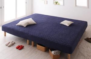  family ... large mattress-bed pocket coil microfibre type set Queen legs 22cm construction installation attaching 