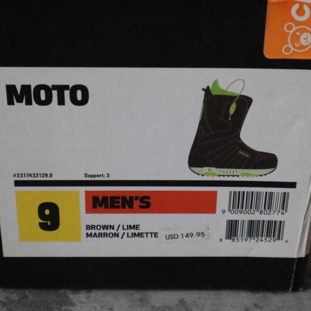 美品】Burton バートン スノーボードブーツ MOTO モト 27 0cm 美品】Burton バートン スノーボードブーツ MOTO モト 27 0cm