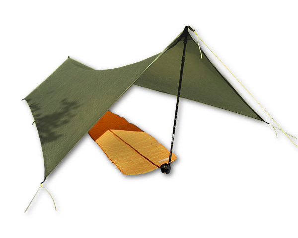 Mountain Laurel Designs MLD GRACE TARP solo Grey Green Mountain Laurel Designs MLD GRACE TARP solo Grey Green