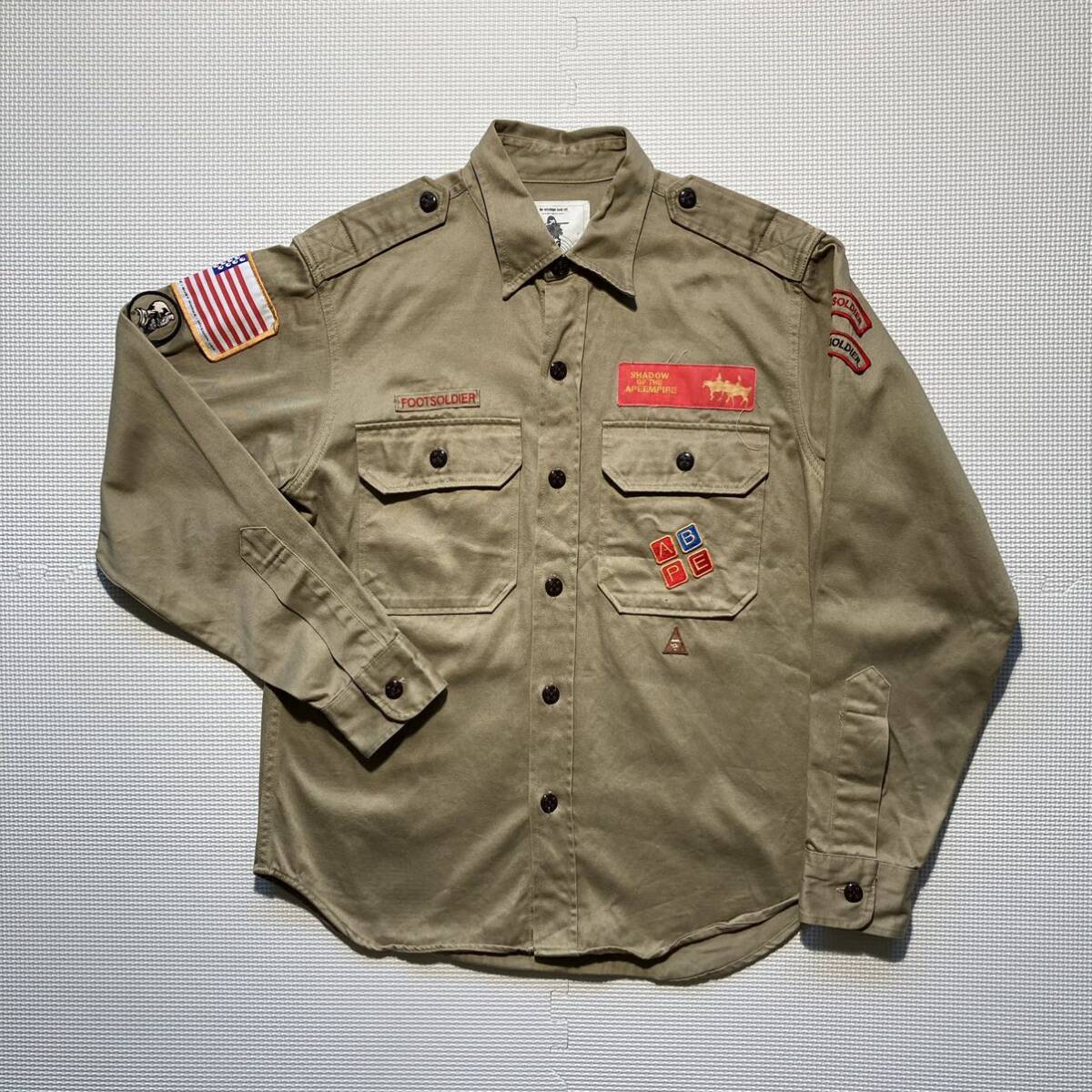 初期 A BATHING APE アベイシングエイプ BAPE ボーイスカウト 初期 A BATHING APE アベイシングエイプ BAPE ボーイスカウト