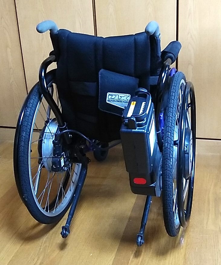 Yahoo!オークション - OX製 ヤマハ電動アシスト車椅子 JWX-2装着のGW-E