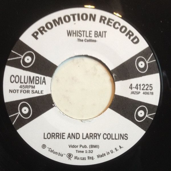 米7” Lorrie & Larry Collins Whistle Bait / Hot Rod 441225 COLUMBIA /00080 米7 Lorrie & Larry Collins Whistle Bait / Hot Rod 441225
