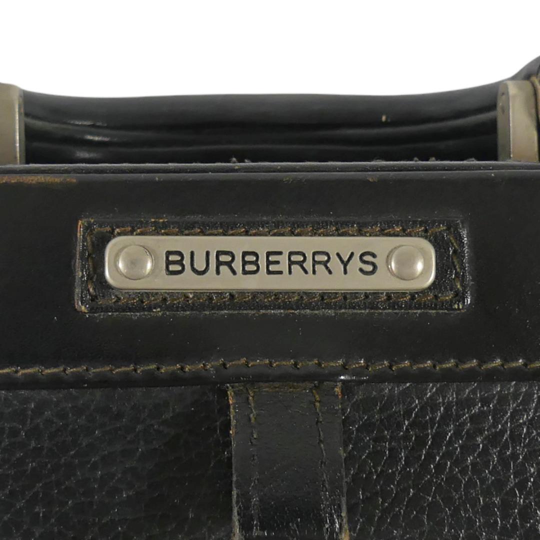 即決 BURBERRY レザーアタッシュケース バーバリー メンズ クロ 即決 BURBERRY レザーアタッシュケース バーバリー メンズ クロ