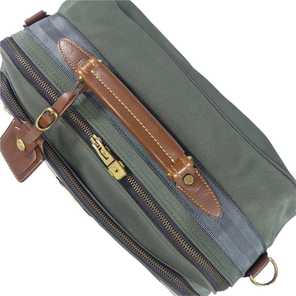 即決 Samsonite レザーコンビビジネスバッグ サムソナイト 即決 Samsonite レザーコンビビジネスバッグ サムソナイト