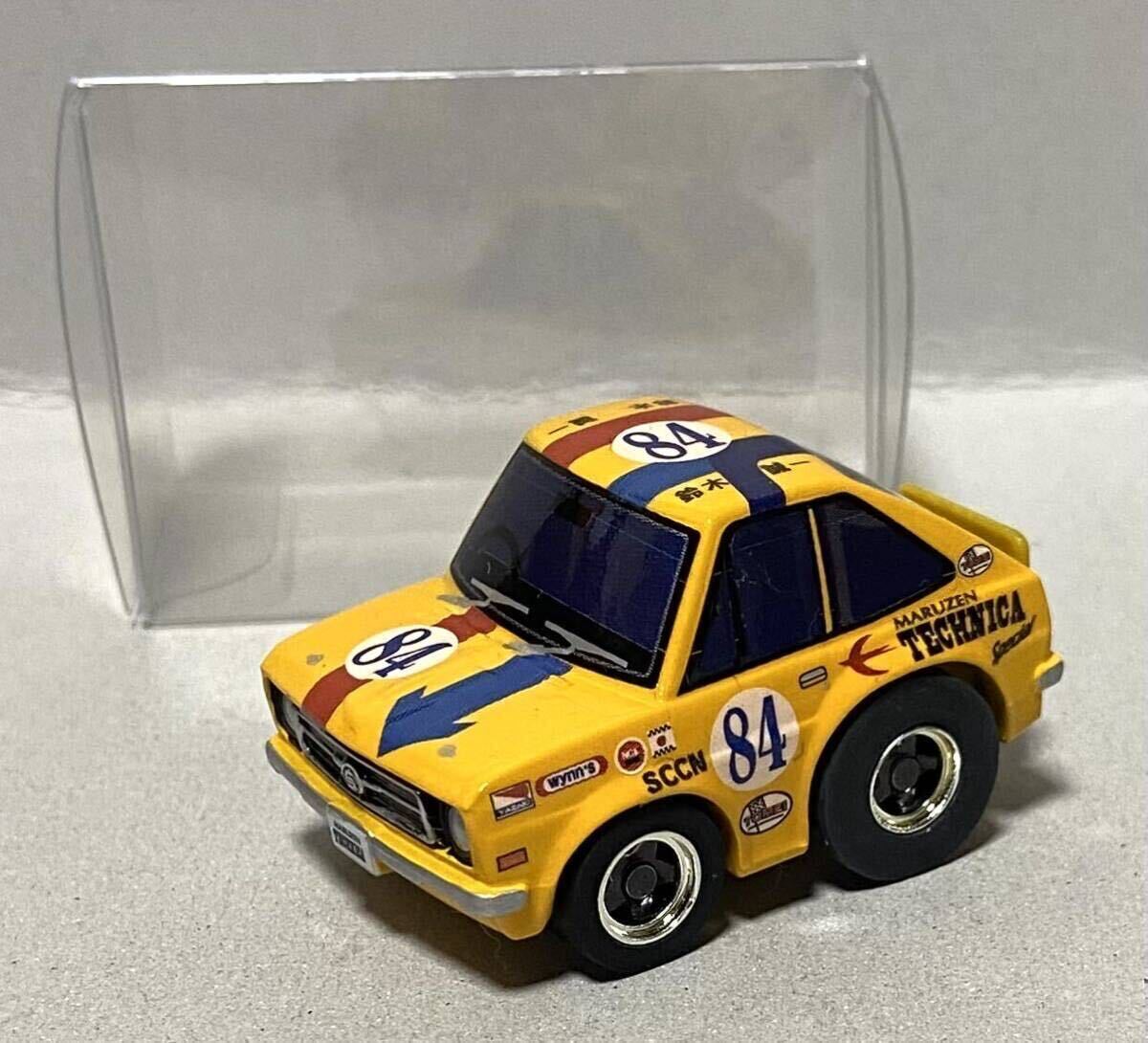 チョロQ モディファイ品 丸善テクニカサニー(KB110) No.84 鈴木誠一1970 トランス・ニクス富士100キロレース優勝