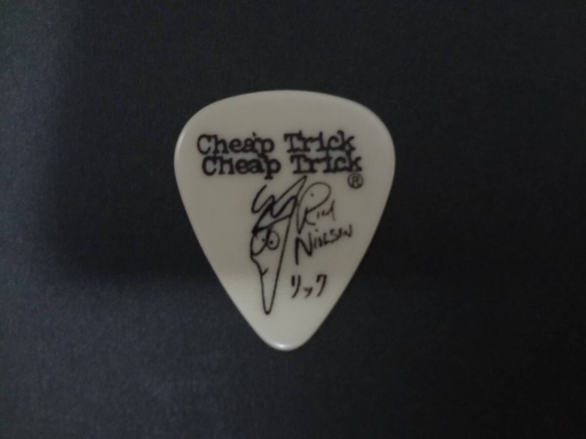 チープ?トリック リック?ニールセン 本人使用 ピック Cheap Trick Rick Nielsen パワーポップ ギター グッズ コレクション memorabilia