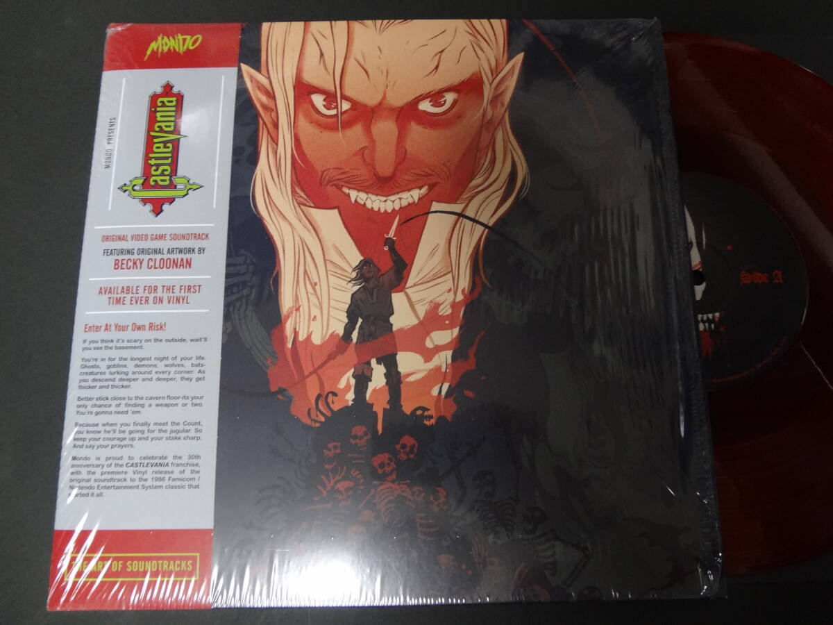 悪魔城ドラキュラ オリジナル・サウンドトラック '18 US 輸入盤 10 レコード カラー盤 ファミコン コナミ矩形波倶楽部 konami castlevania