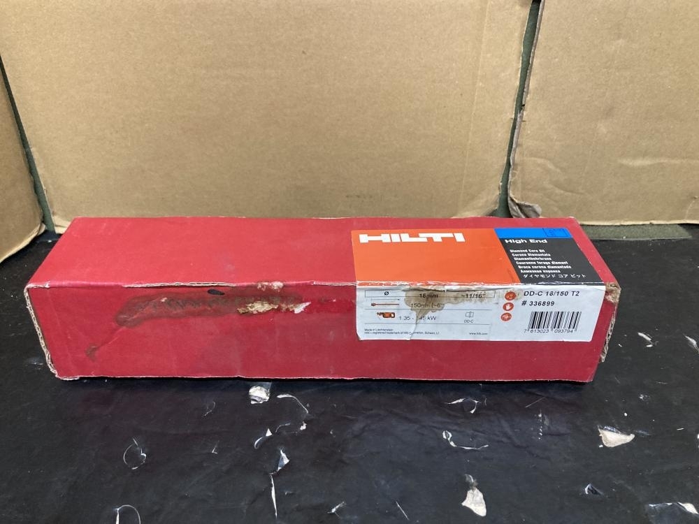 020♪未使用品・即決価格♪HILTI ヒルティ ダイヤモンドコアビット DD-C 18/150 ①