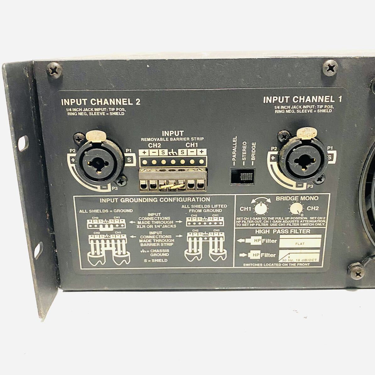 動作品！ JBL MPX600 パワーアンプ Yahoo!オークション - 動作品 JBL MPX600 希少 パワーアンプ