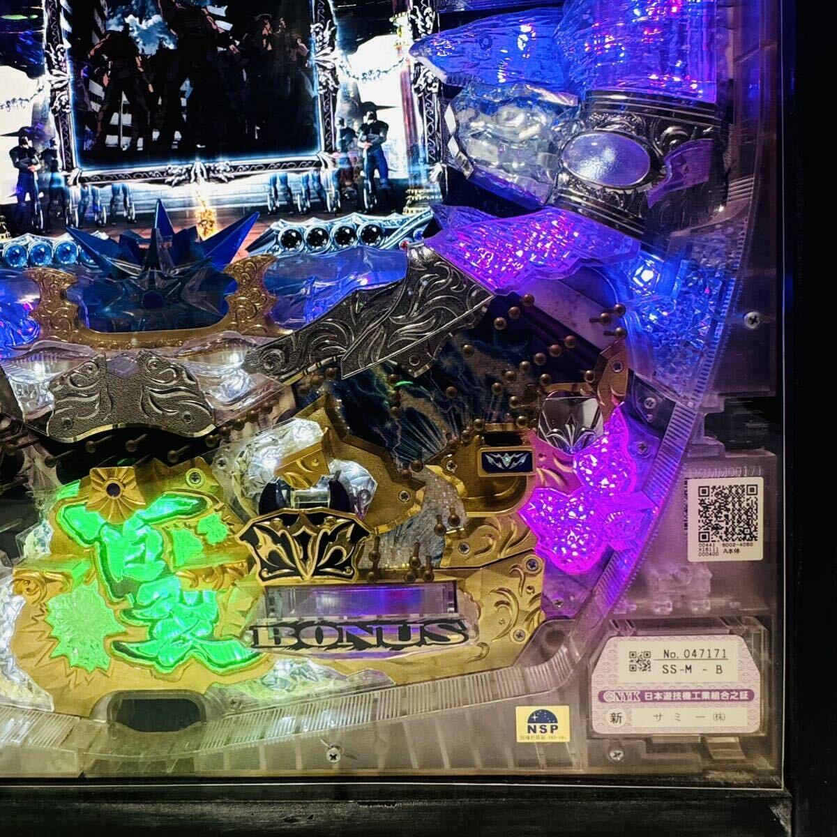 セル卓上パチンコ CR北斗の拳百裂LSTC サミー1/307 100V・Vo付 セル卓上パチンコ CR北斗の拳百裂LSTC サミー1/307 100V・Vo付