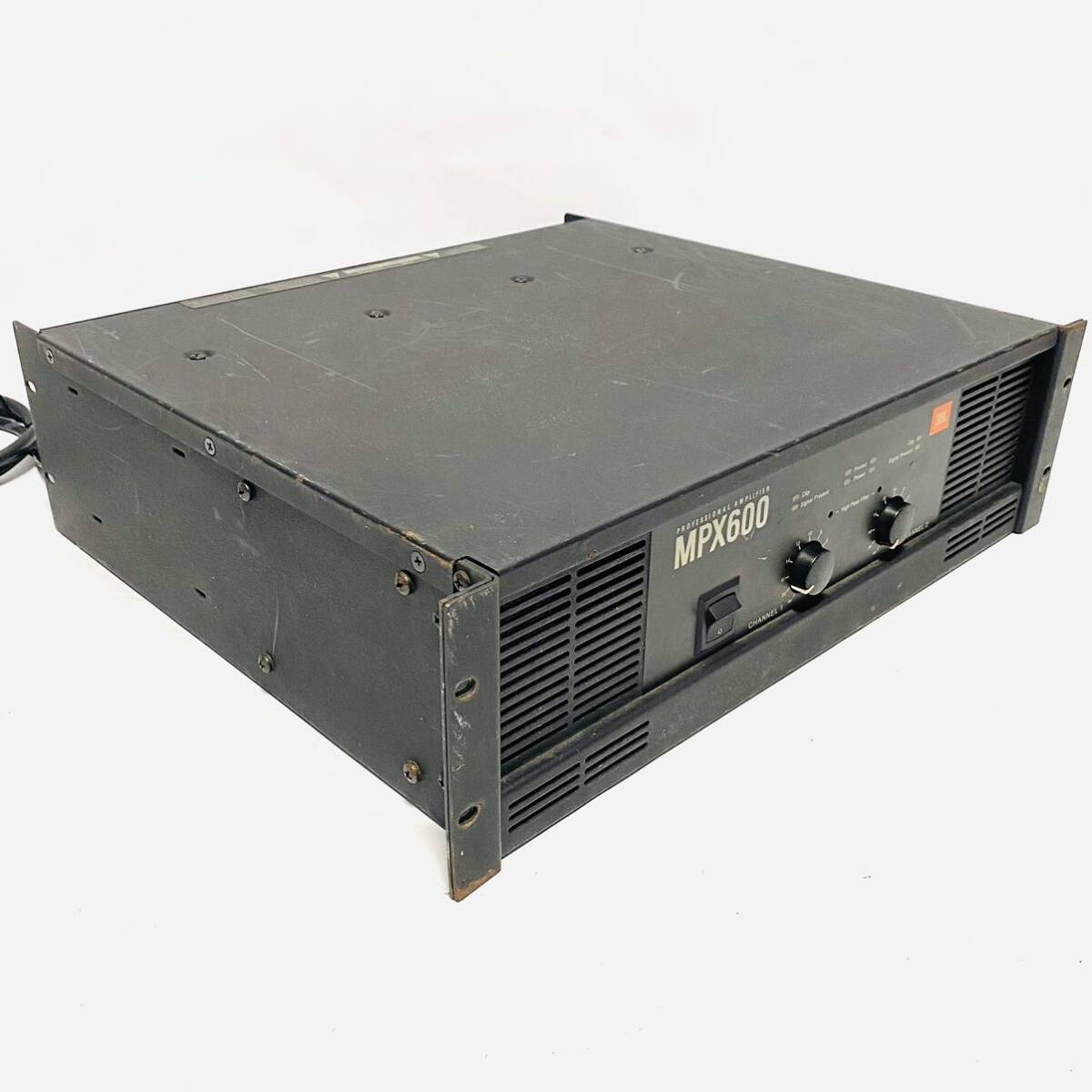 動作品！ JBL MPX600 パワーアンプ Yahoo!オークション - 動作品 JBL MPX600 希少 パワーアンプ