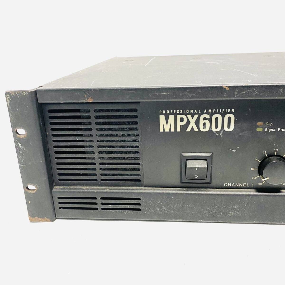 動作品！ JBL MPX600 パワーアンプ Yahoo!オークション - 動作品 JBL MPX600 希少 パワーアンプ