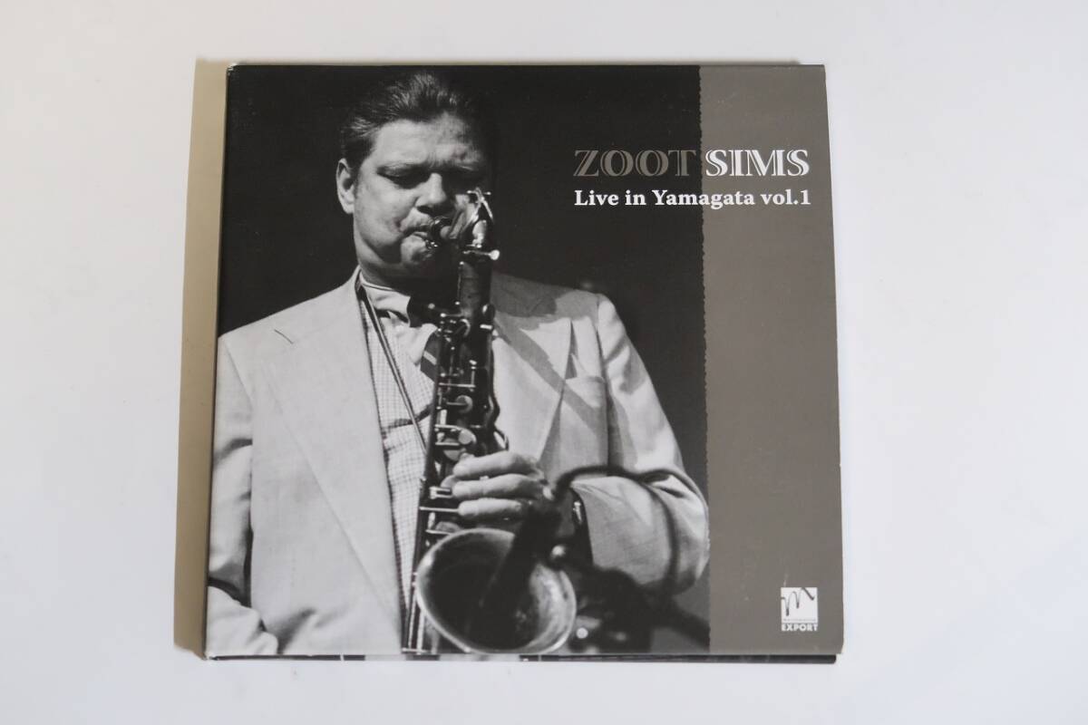 ズート・シムズ　Zoot Sims Live in Yamagata vol.1 ☆ ズート・シムズ / ライブ・イン山形・VOL.1 ジャケット紙 帯