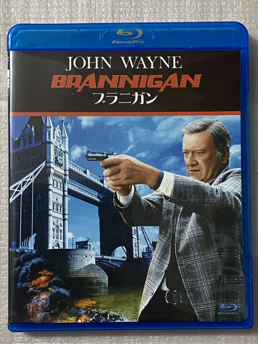 希少・廃盤映画ブルーレイ★ブラニガン★ (Blu-ray Disc) ジョンウェイン(初ブルーレイ化版)、日本語吹替版収録、小林昭二