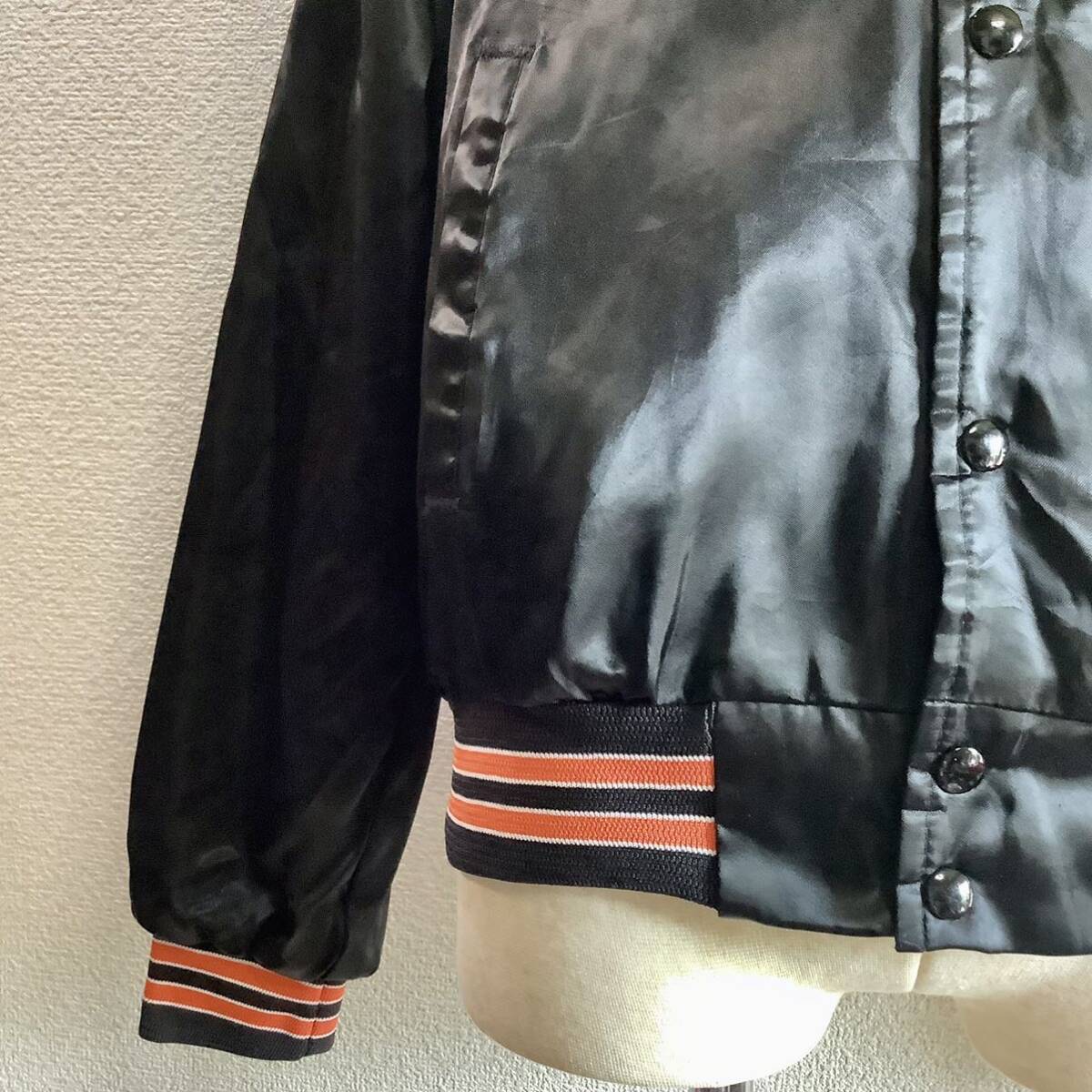 90s USA製 チョークライン CHALK LINE スタジャン L 90s USA製 チョークライン CHALK LINE スタジャン L