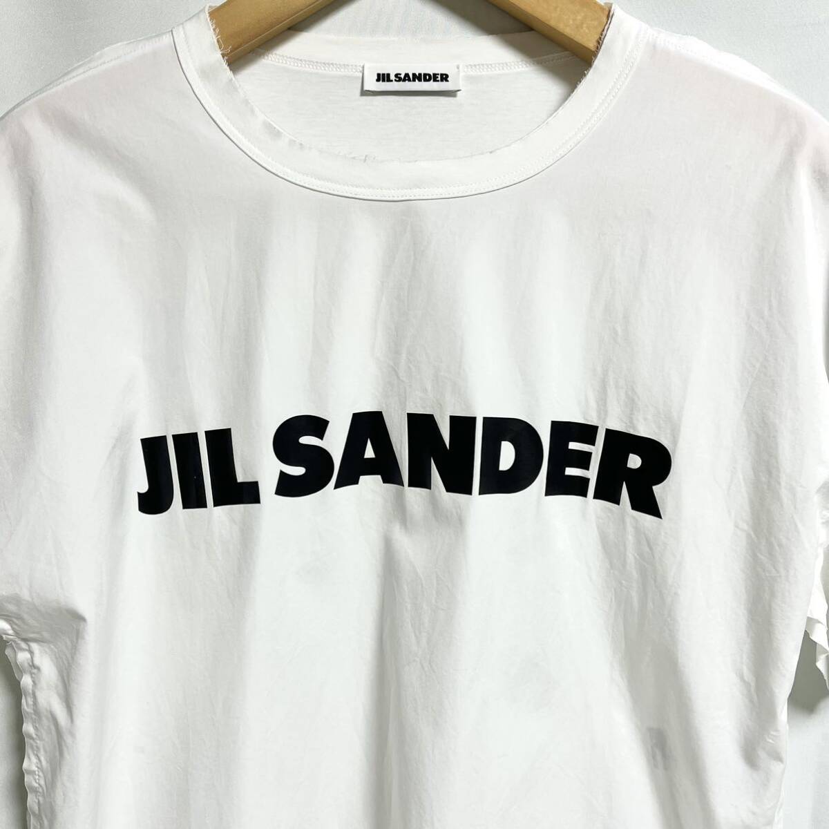 JIL SANDER ジルサンダー コットン 異素材 切り替え カットソー JIL SANDER ジルサンダー コットン 異素材 切り替え カットソー