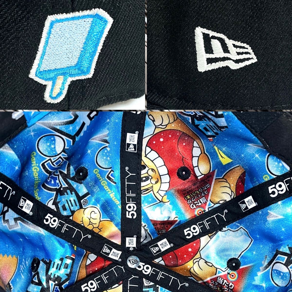 新品未使用】ガリガリ君 newera コラボ 6 4/3 タグ 付 キッズ