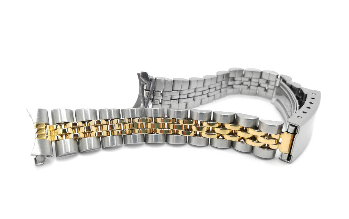 【HADLEYROMA】ラグ幅13mm 弓カン バックルブレス 女性用腕時計ベルト レディースウォッチバンド デッドストック ビンテージ LB2101