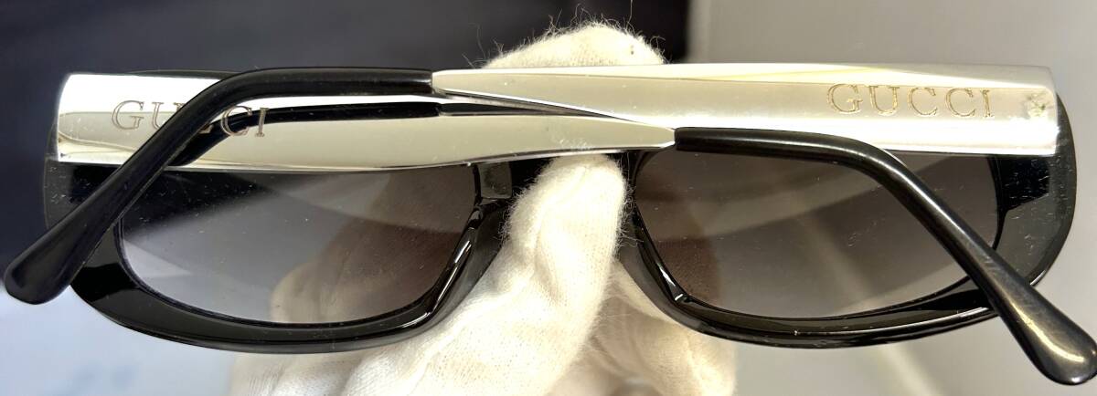 GUCCI グッチ サングラス ケース付き ブラック シルバー GG 1901 GUCCI グッチ サングラス ケース付き ブラック シルバー GG 1901