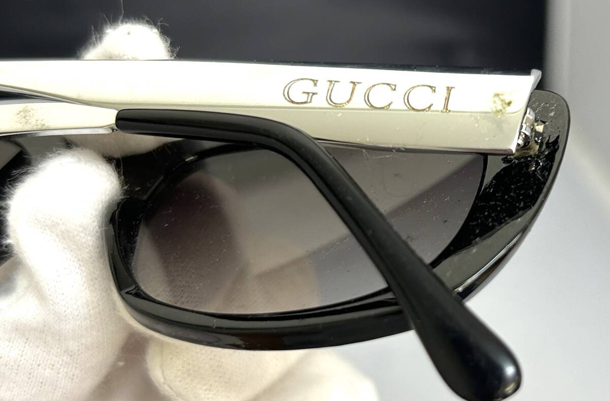 GUCCI グッチ サングラス ケース付き ブラック シルバー GG 1901 GUCCI グッチ サングラス ケース付き ブラック シルバー GG 1901