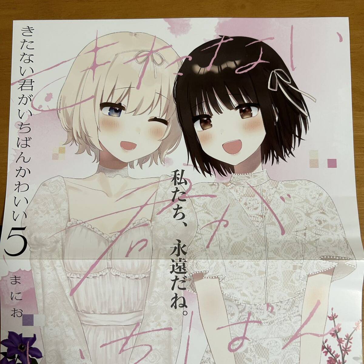 きたない君がいちばんかわいい 販促用ポスター まにお 非売品 きたない君がいちばんかわいい 販促用ポスター まにお 非売品