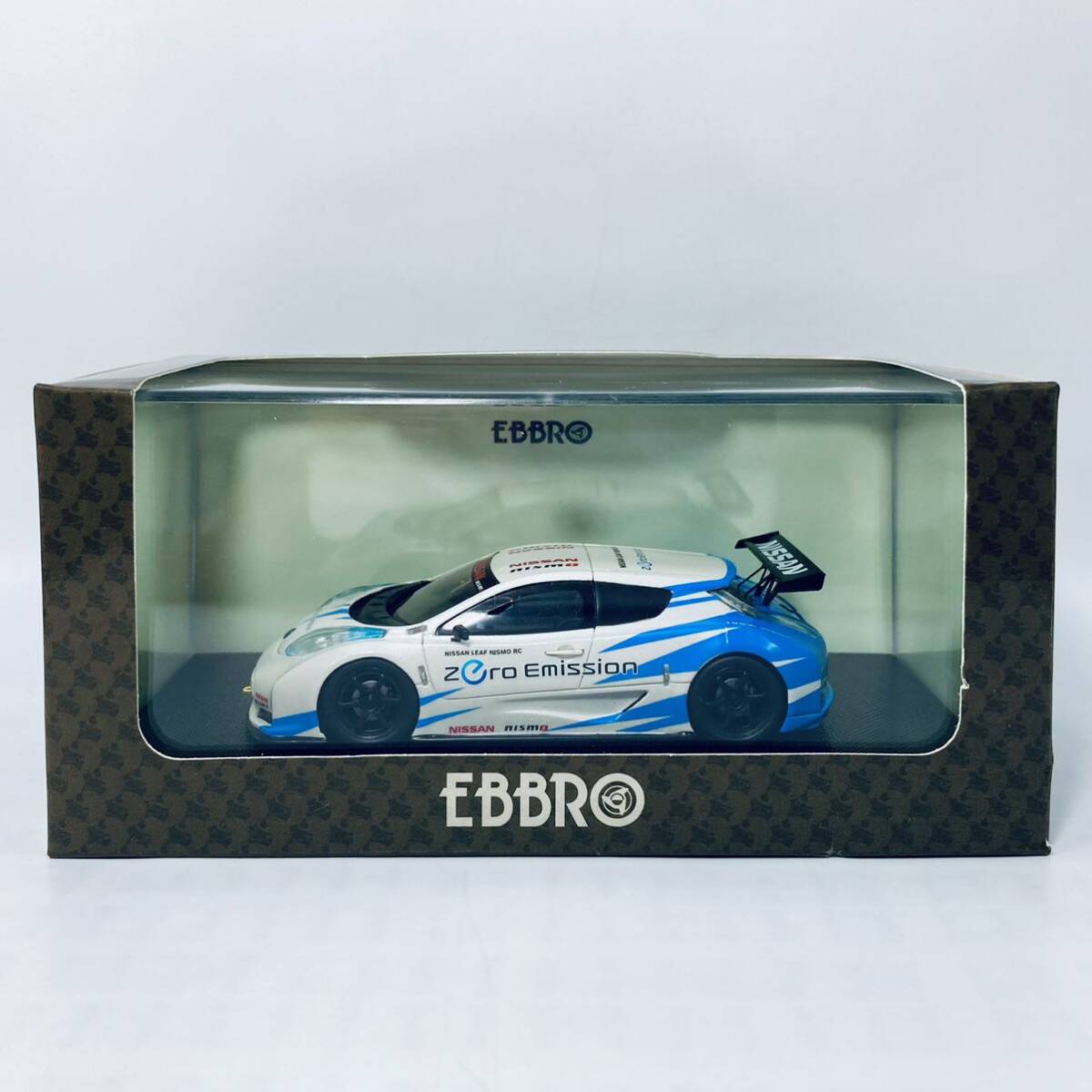 Amazon | エブロ 1/43 日産 リーフ NISMO RC Zero Emission