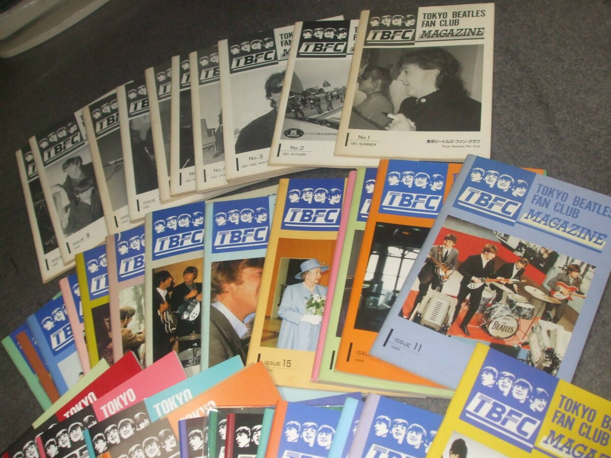 ビートルズ☆本☆雑誌☆東京ビートルズファンクラブ会報☆1～37、40☆セット☆BEATLES☆詳しくは写真を