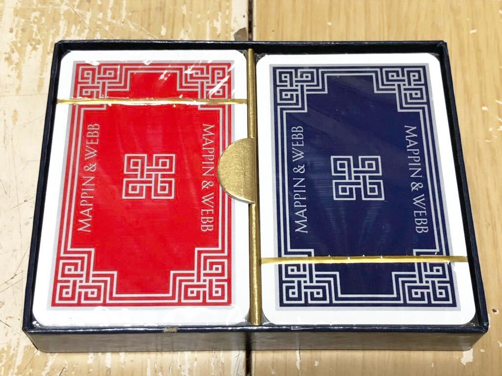 【ファッション通販】の商品をすべて cards playing MAPPIN&WEBB 希少 2DECKS&BOX カード トランプ その他