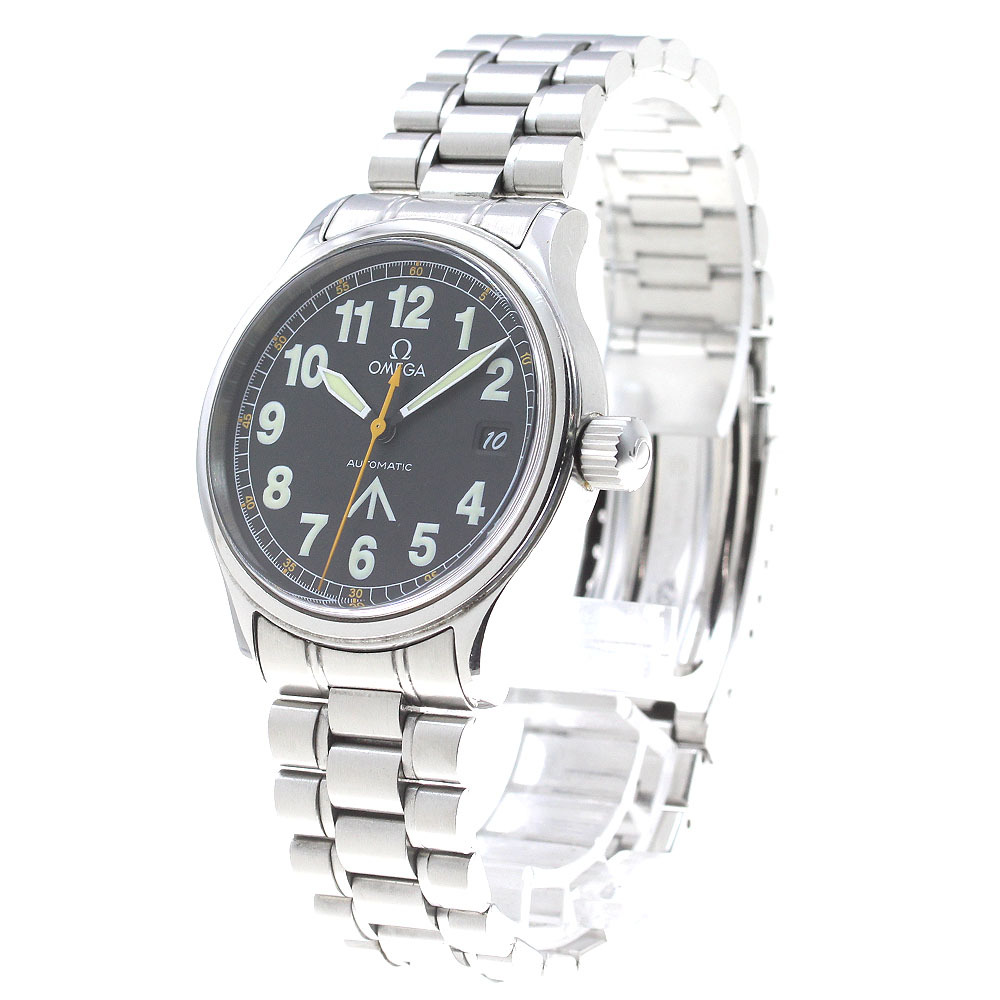  есть перевод Omega OMEGA 5202.51 динамик Broad Arrow круг . ограничение самозаводящиеся часы мужской _824524