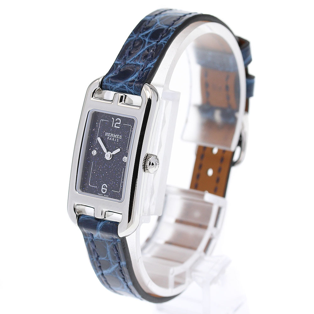 エルメス HERMES NA2.110c ナンタケット クォーツ レディース 美品 內(nèi)箱?保証書付き_831266