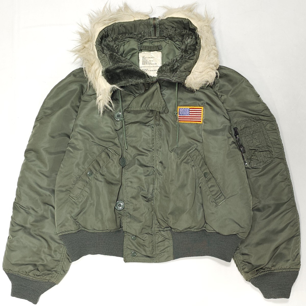 80's N-2B FLIGHT 隔て JKT 米軍実物 80's N-2B FLIGHT 隔て JKT 米軍実物