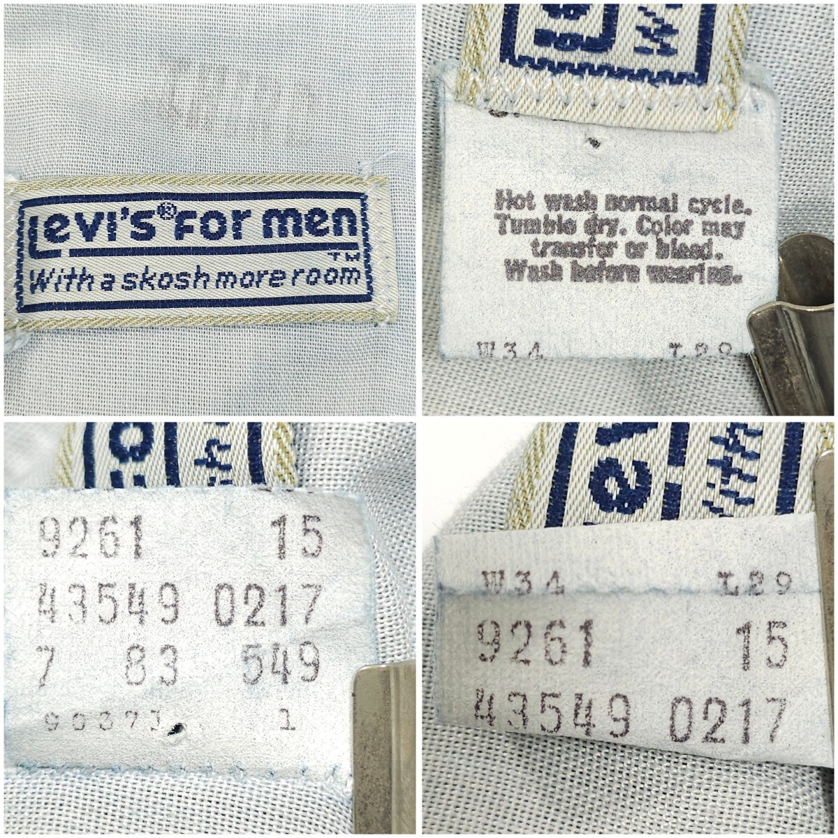 希少アメリカUSA製Levi's for menリーバイスフォーメン W34 希少アメリカUSA製Levi's for menリーバイスフォーメン W34