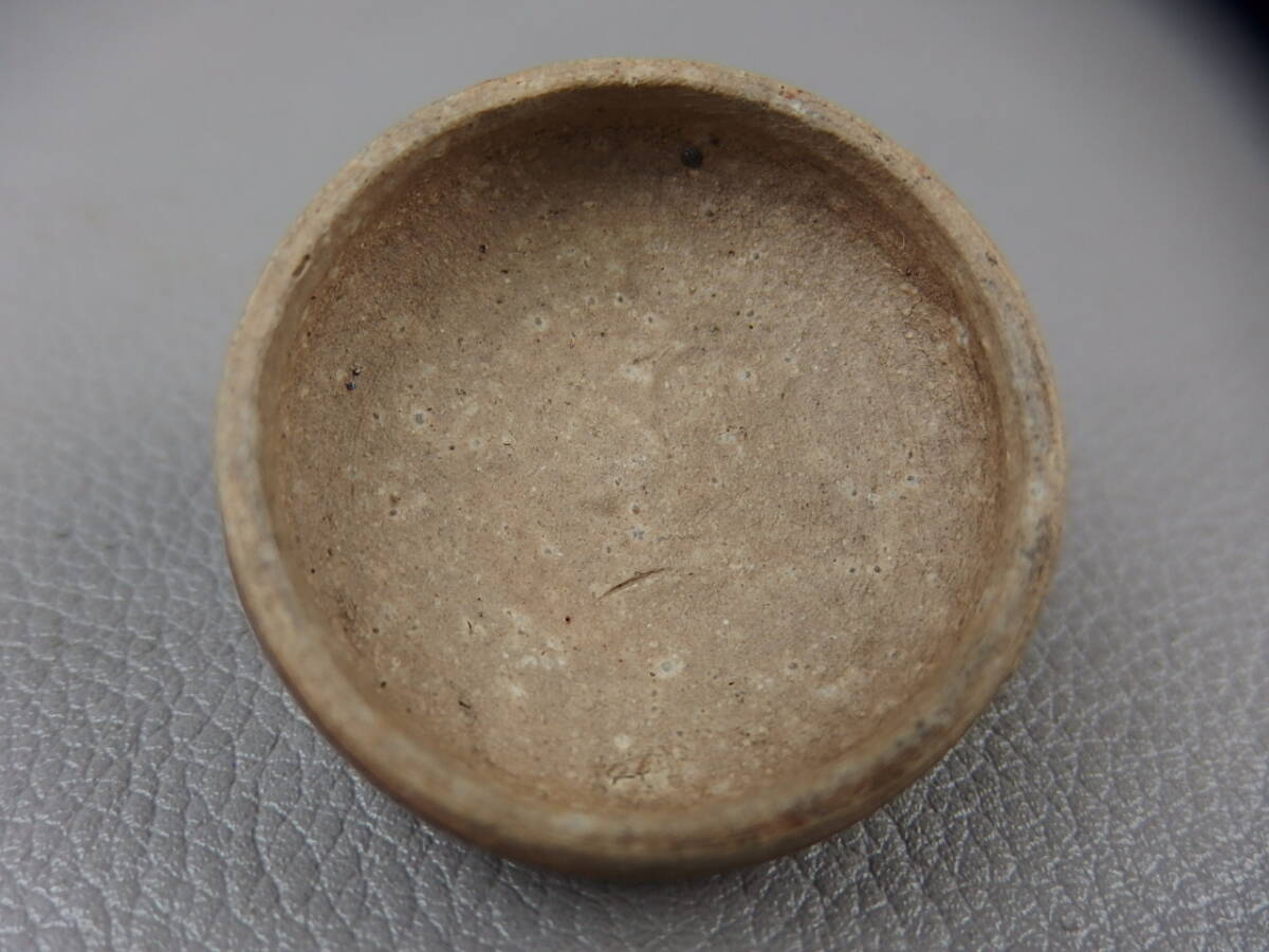 骨董・茶道具】☆松尾不染斎書付瀬戸重餅香合 fn033wb21 茶道具
