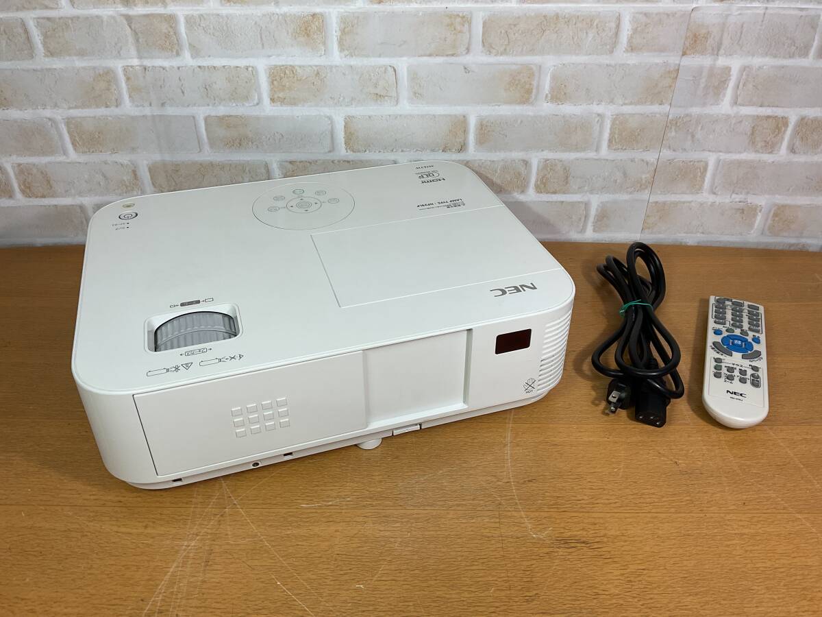 名古屋発】NEC プロジェクター NP-M363W 3600lm ランプ使用時間 名古屋発】NEC プロジェクター NP-M363W 3600lm ランプ使用時間