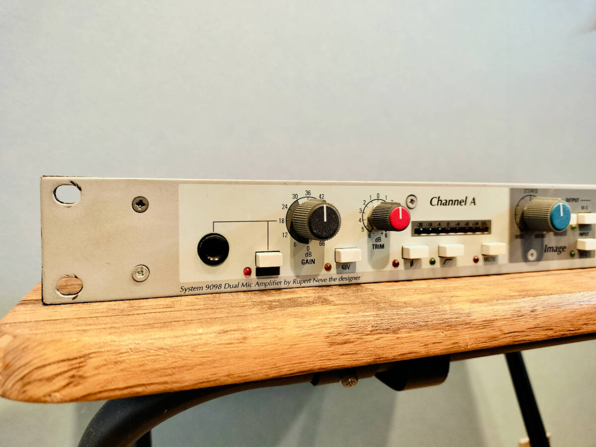 AMEK 9098 DMA 初期型 マイクプリアンプRUPERT NEVE AMEK 9098 DMA ヴィンテージ マイクプリアンプ Rupert Neve 監修