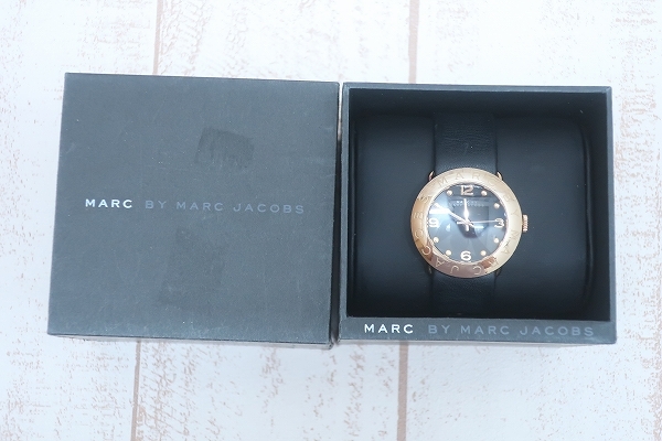 6-4852A/MARC BY MARC JACOBS 腕時(shí)計(jì) MBM1224 マークジェイコブス ジャンク品 
