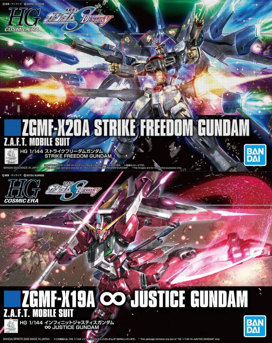 2品セット】HG ストライクフリーダム/インフィニット 2品セット】HG ストライクフリーダム/インフィニット