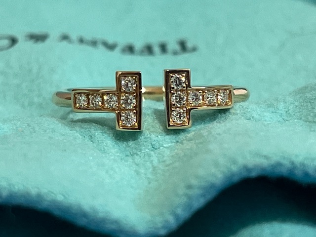 Tiffany ティファニーTワイヤーリング美品13 Tiffany ティファニーTワイヤーリング美品13