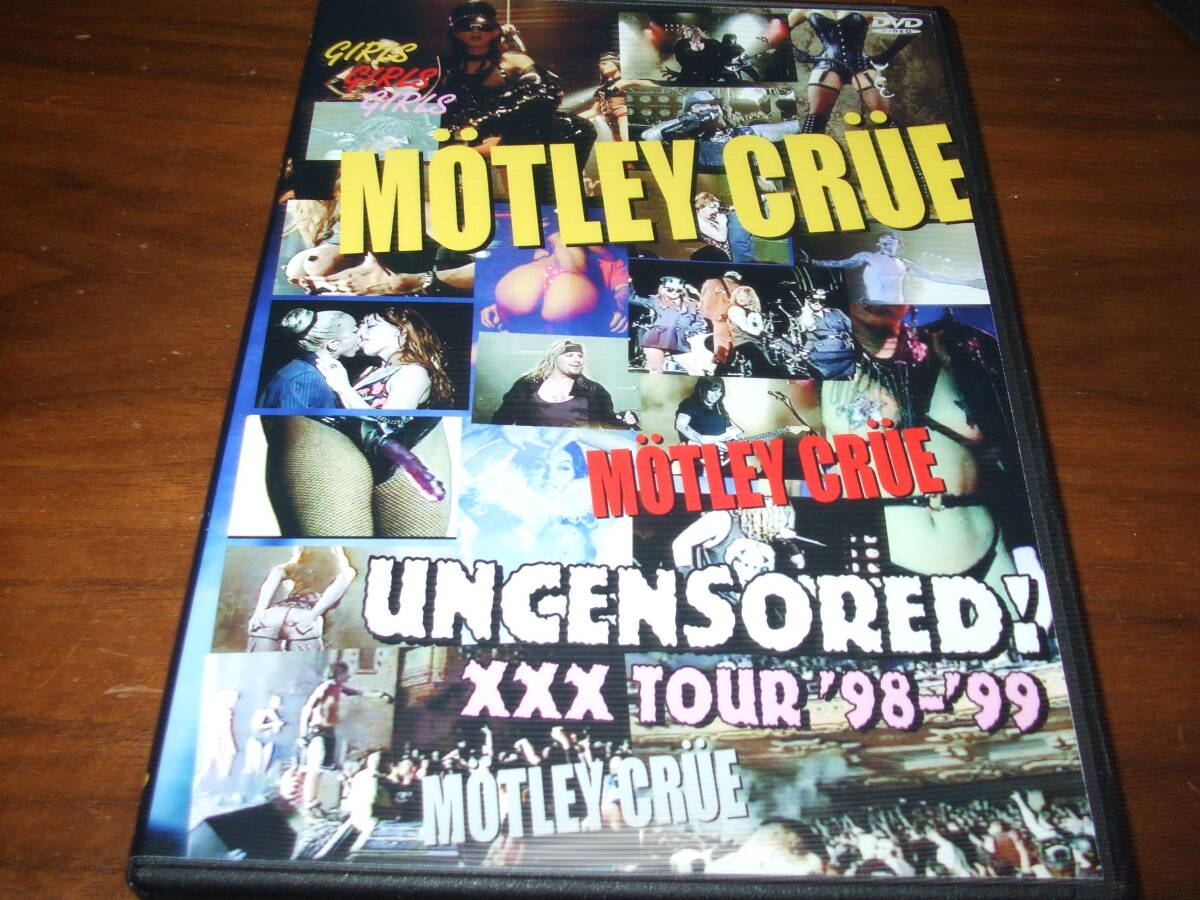 Motley Crue《 Uncensored XXX TOUR 98-99 》★ライブ映像