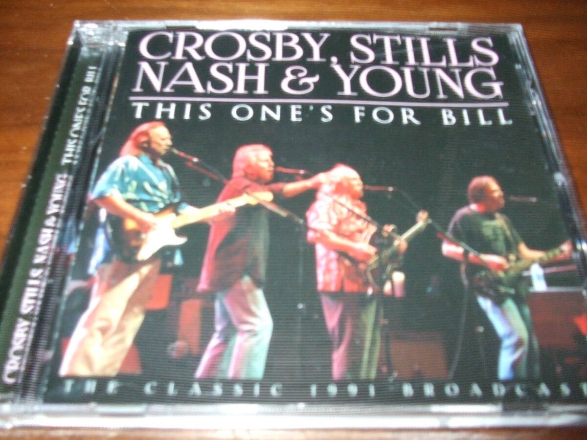 CROSBY STILLS NASH & YOUNG《 This One's For Bill 》★発掘ライブ
