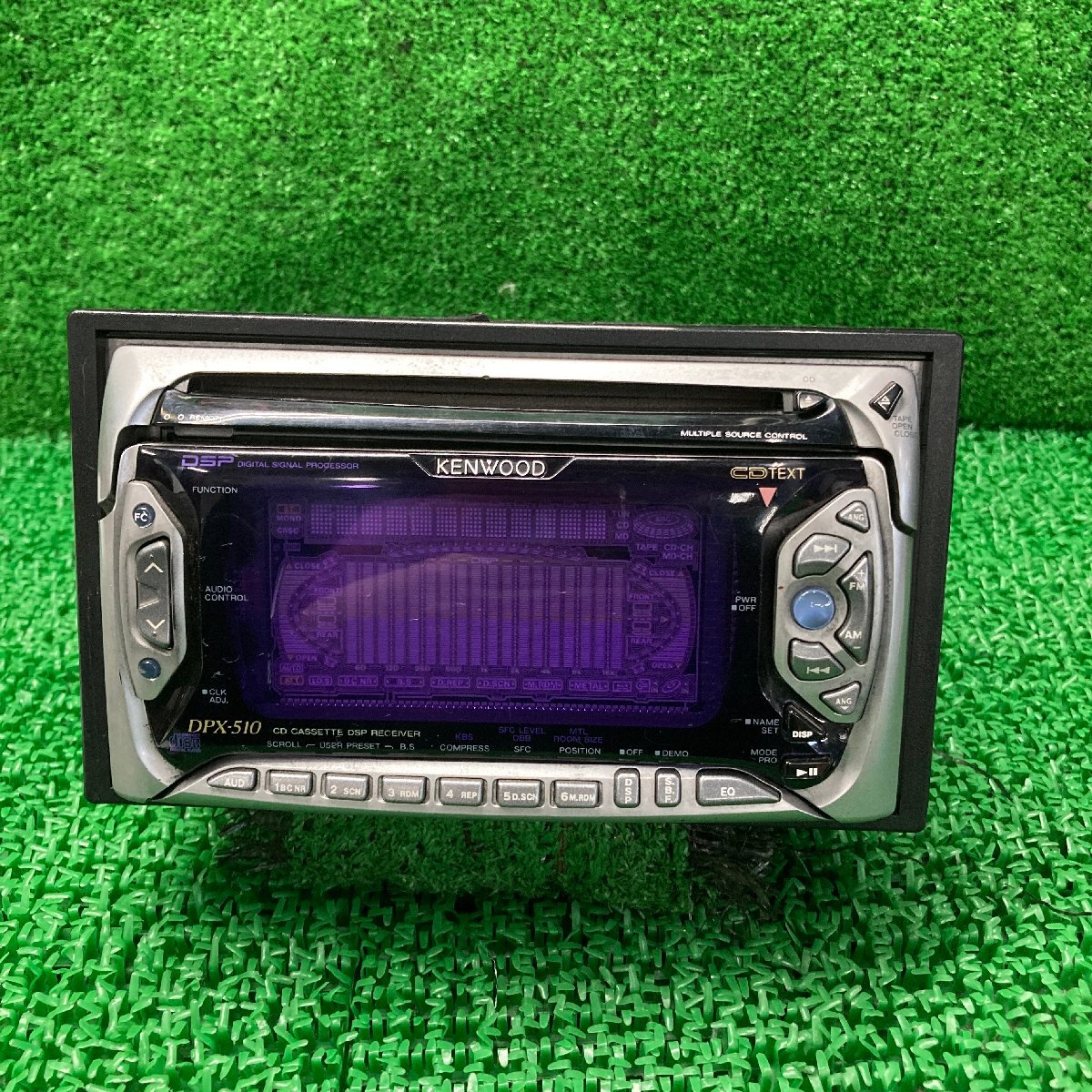ケンウッド2DIN CDカセットデッキ DPX-510H ネオクラ ハイソカー