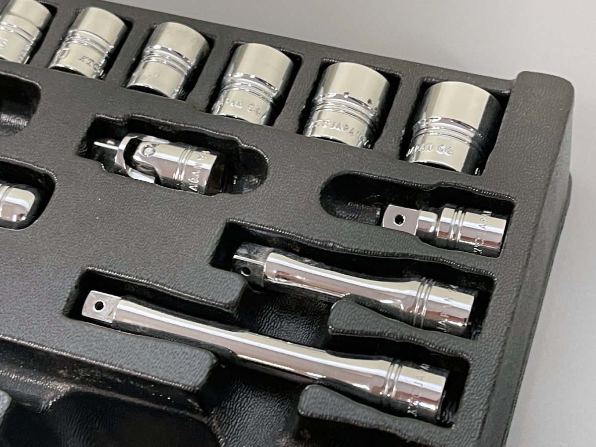 品 KTC ネプロス nepros 6.3sq. ソケットレンチセット22点 No 品 KTC ネプロス nepros 6.3sq. ソケットレンチセット22点 No